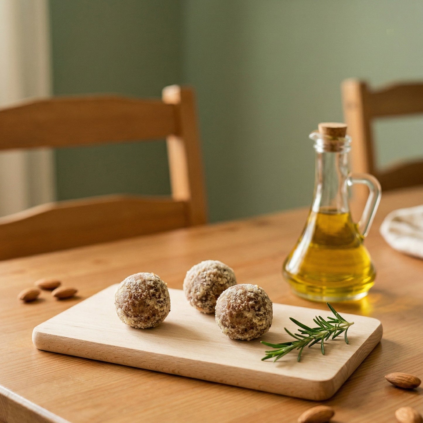 Olive Oil & Rosemary Date Confections