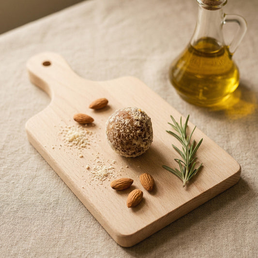 Olive Oil & Rosemary Date Confections