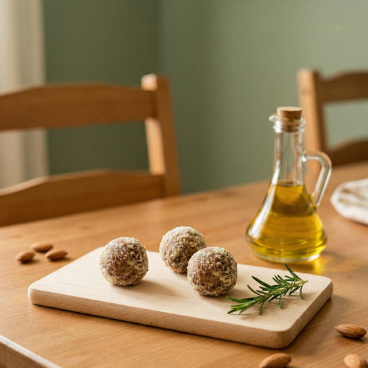 Olive Oil & Rosemary Date Confections
